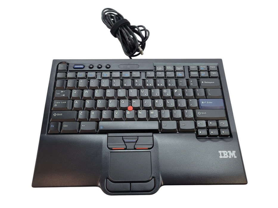 IBM SK-8845RC Spacesaver Ultranav USB Keyboard %