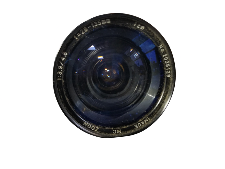 Lot 3x Minolta MD/MC Zoom Lens F=28/80-135mm/200mm/300mm - Untested / Parts