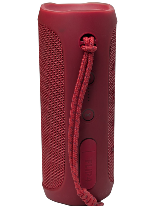 JBL Flip 4 Waterproof Portable Bluetooth Speaker Red -