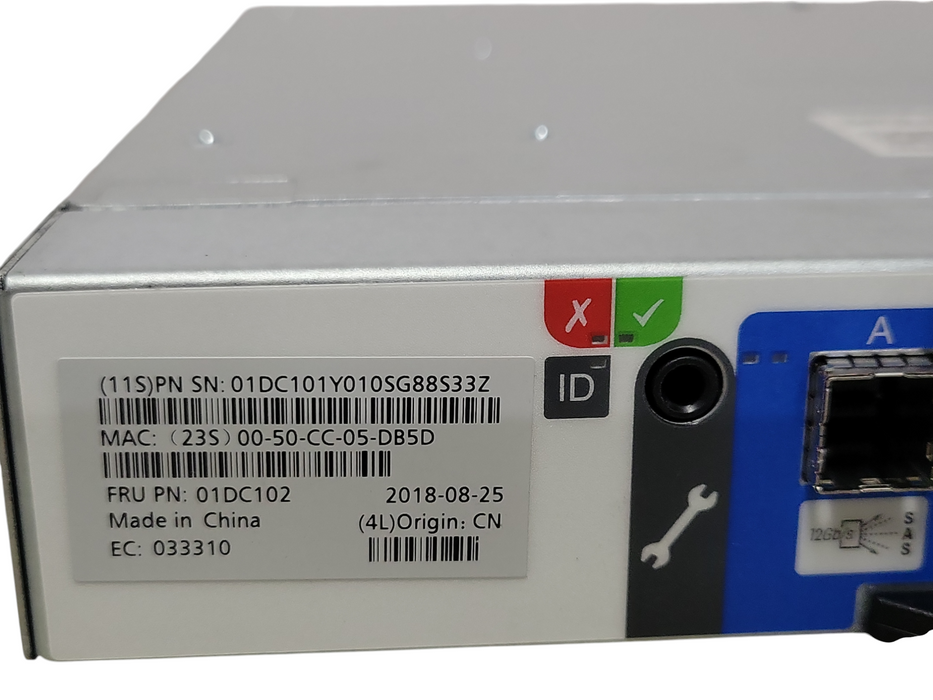 LENOVO 01DC102 12G SAS STORAGE CONTROLLER MODULE FOR LENOVO D1224 Q_