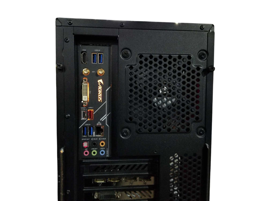Custom PC AORUS B450 PRO WiFi, Ryzen 7 1700, GTX 1080-11GB GPU, 24GB RAM