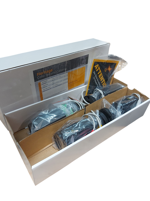 Q-SEE 4 PACK QM4803B-4 COLOR SECURITY CAMERAS