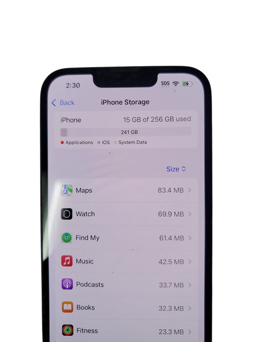 Apple iPhone 14 - 256GB - Midnight [A2881 | READ]