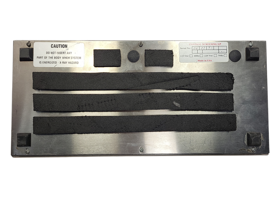 Autoclear X-Ray Control Panel metal READ $