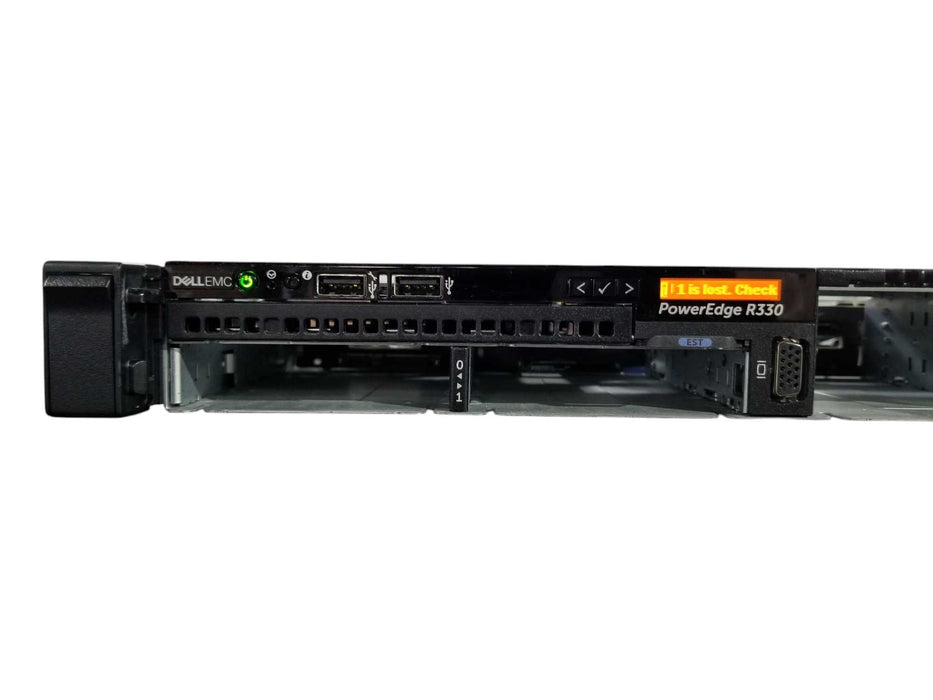 Dell PowerEdge R330 Xeon E3-1220v5 16GB DDR4 PERC H330 2x 350W PSUs