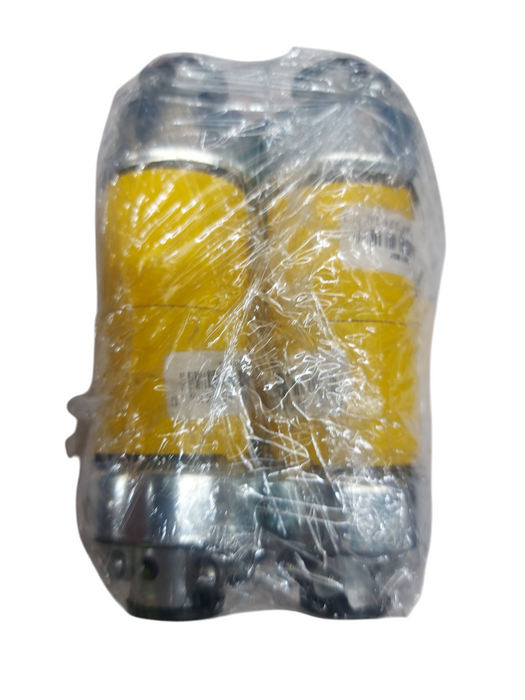 LOT 7x Eaton 2887-BOX Armored Connector – 15A 125V, NEMA 5-15, 2-Pole