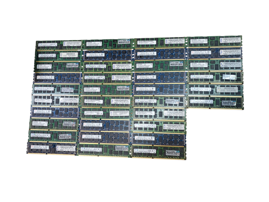Lot of 156x, Assorted 8GB DDR3 Server RAM