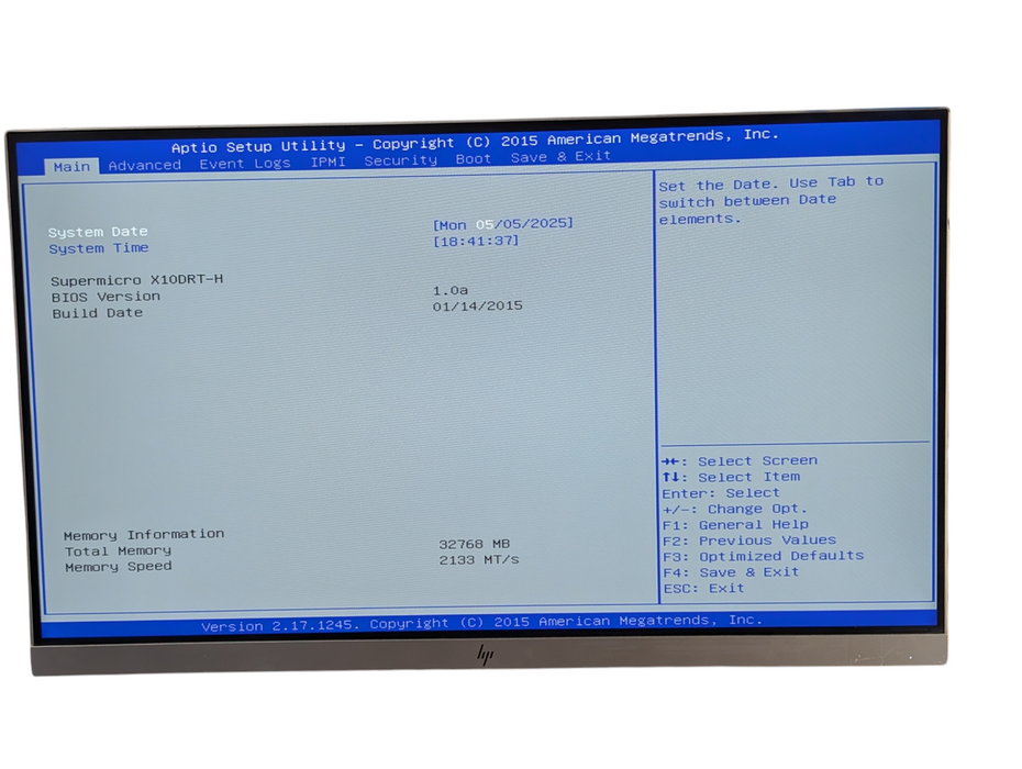 Supermicro CSE-827 4 Node Server 4x X10DRT-H 8x E5-2680 v3 CPUs 128GB RAM Q-