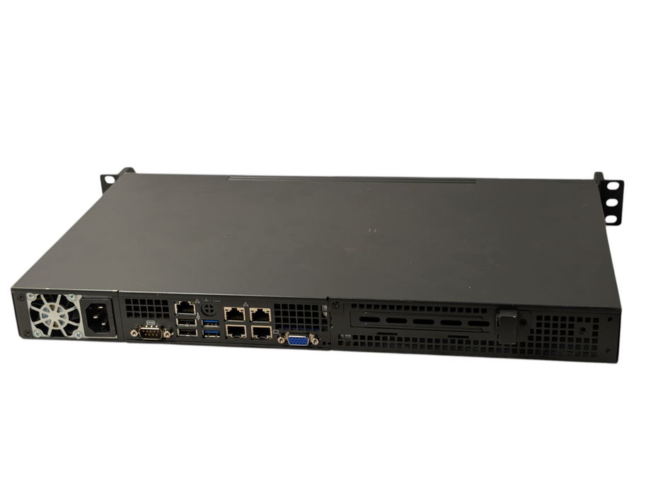 Supermicro CSE-504 Low Power Server A1SAi-2750F 8 Core 4GB RAM 128GB SSD  -