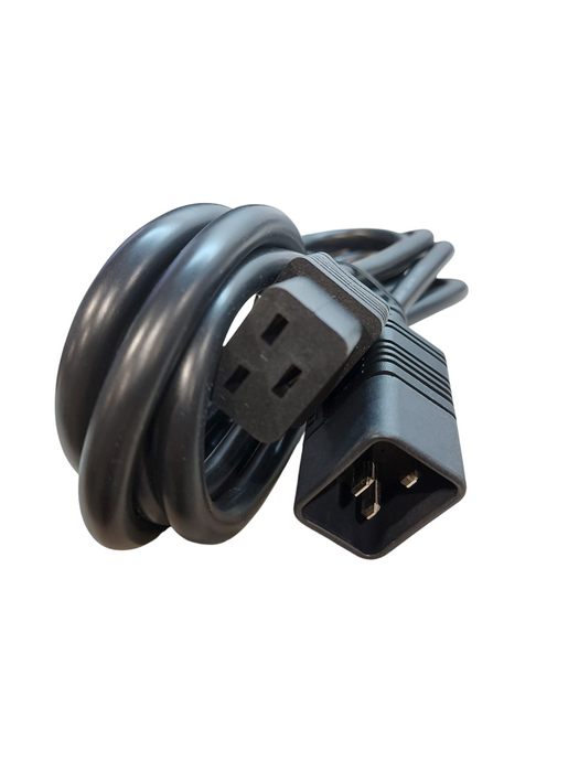 LOT OF 3x Power Cord 3ft  C19 to C20