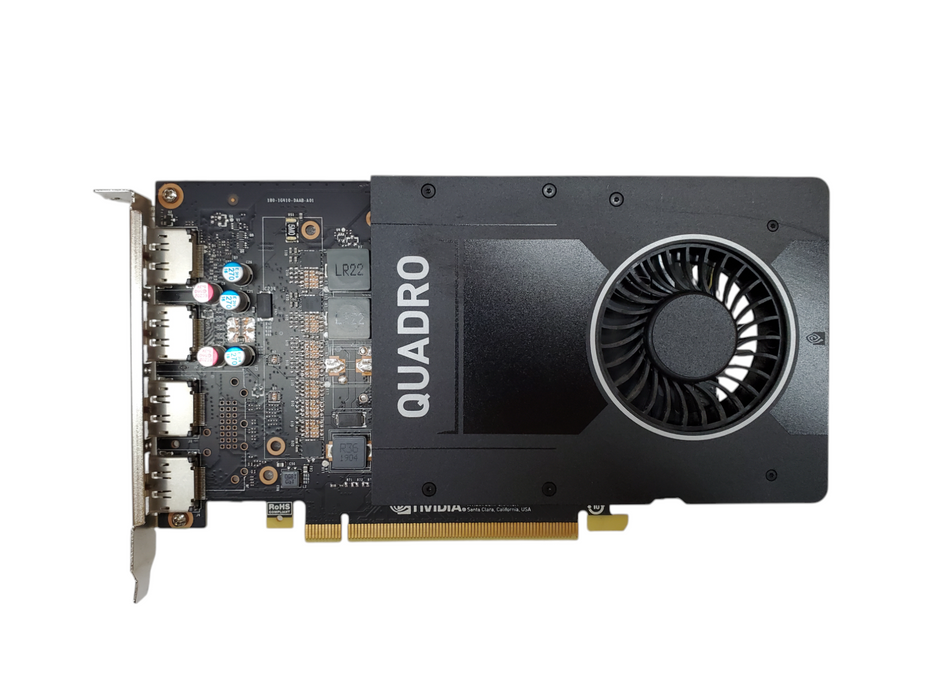 NVIDIA Quadro P2000 5GB GDDR5 Graphics Card | 4xDisplay Port