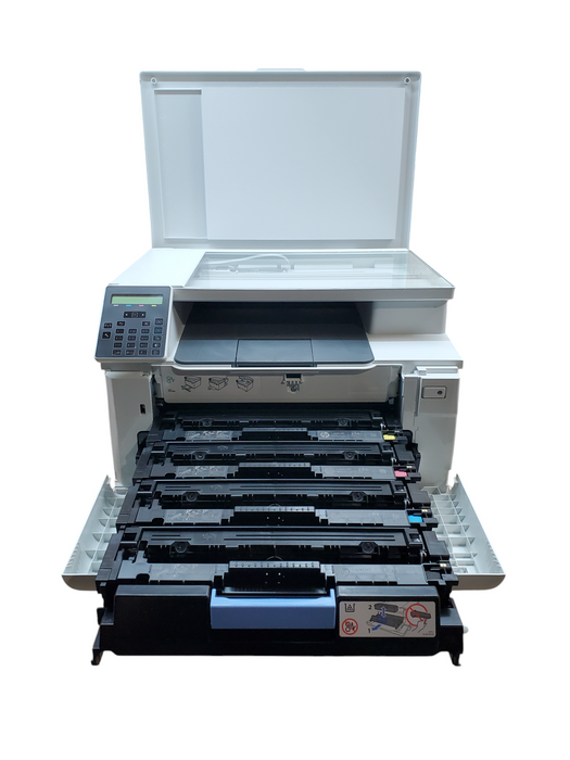 HP Color LaserJet Pro MFP M180nw w/ Toner(Very Low)