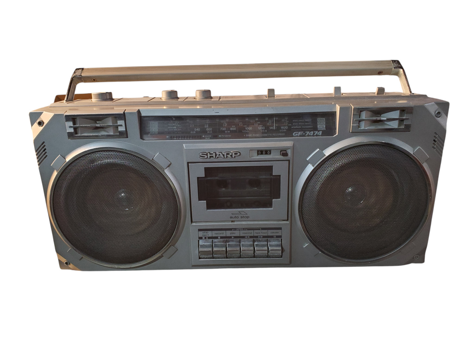Vintage Classic SHARP GF-7474 Radio Cassette Player