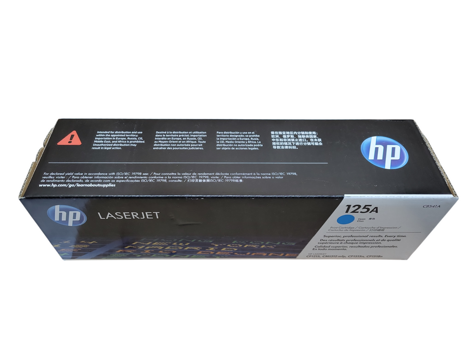 HP 125A (CB541A) Cyan Toner Cartridge CM1312/CP1215 CP1515N !
