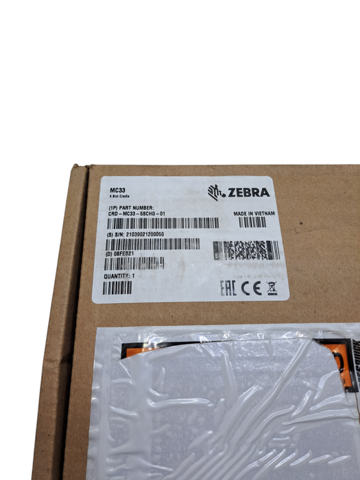 Zebra MC3300 5-Slot ShareCradle Charger CRD‑MC33‑5SCHG‑01 | Cradle ONLY )