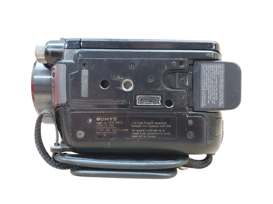 Sony Handycam HDR-SR12 10.2MP Full HD Camcorder w/ Battery