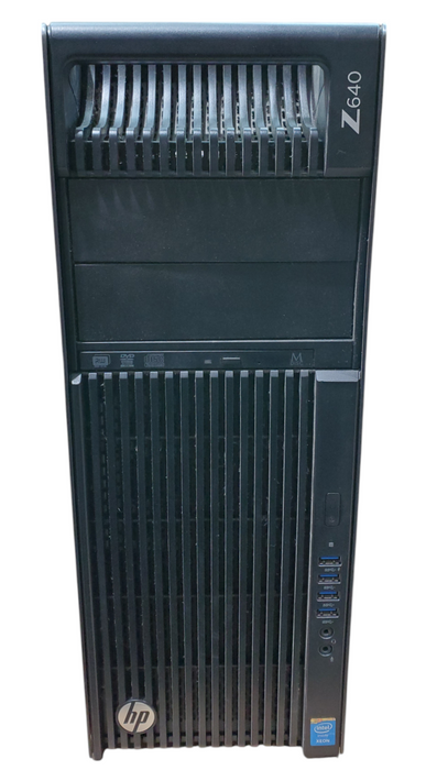 HP Z640 Workstation - 2x Xeon E5-2620 v3 16GB DDR4 W7100 - No HDD