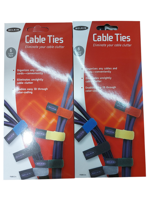 Lot 10x Assorted Network Cables 5/5e/6 w/ 2 Belkin  Q