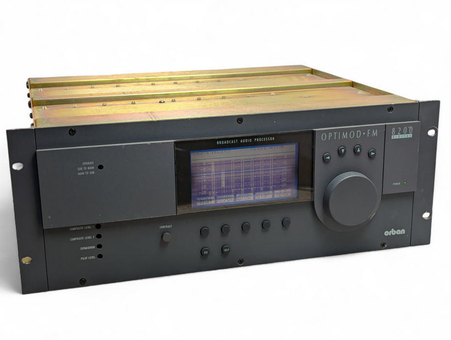 Orban Optimod FM 8200 U3S Professional Digital Audio Processor Please READ  -