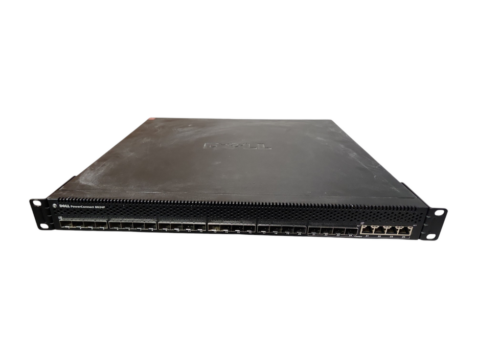 DELL POWERCONNECT 8024F 24-Port SFP+ 10 Gigabit Switch