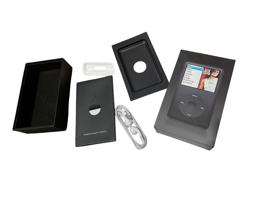 Apple Ipod Black 80GB Model: 1238 PN: MB147C/A  =