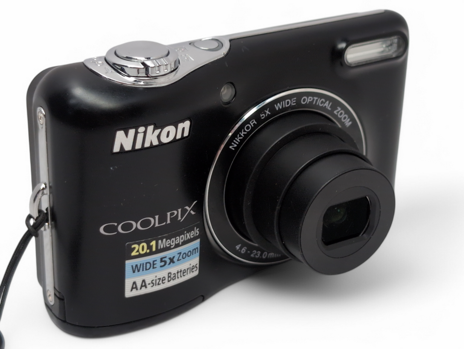 Nikon Cool Pix L32 20.1 Megapixel Digital Camera 5X Zoom  -