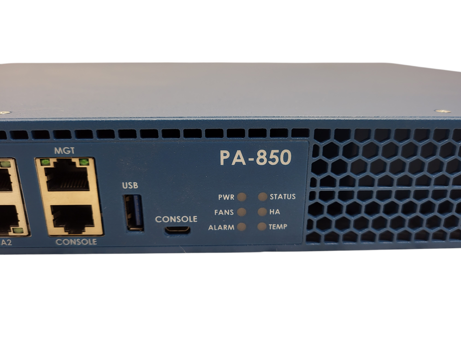 Palo Alto PA-850 Firewall Network Security Appliance 2x PSU  Q$