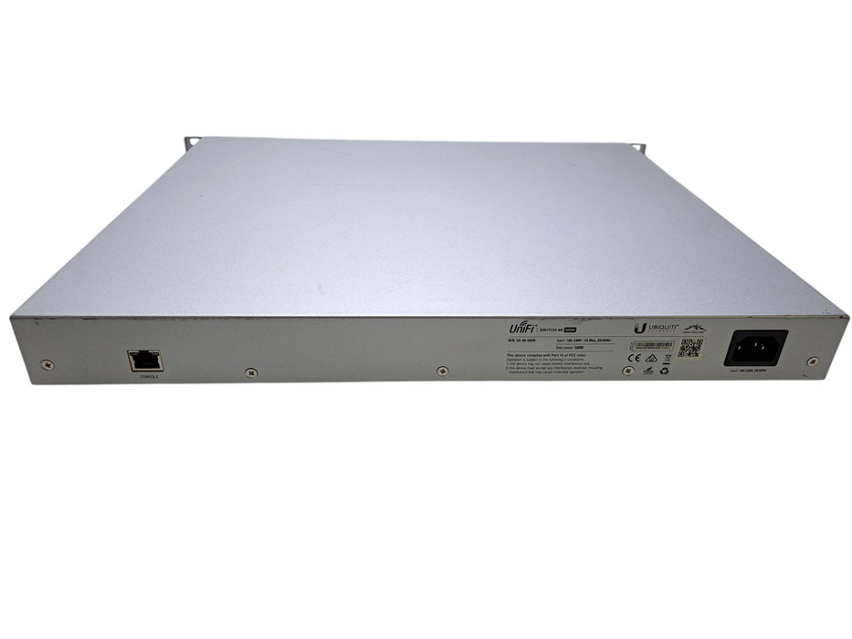 Ubiquiti UniFi US-48-500W | 48-Port Gigabit PoE+ Switch w/ 2x 10G SFP+ )