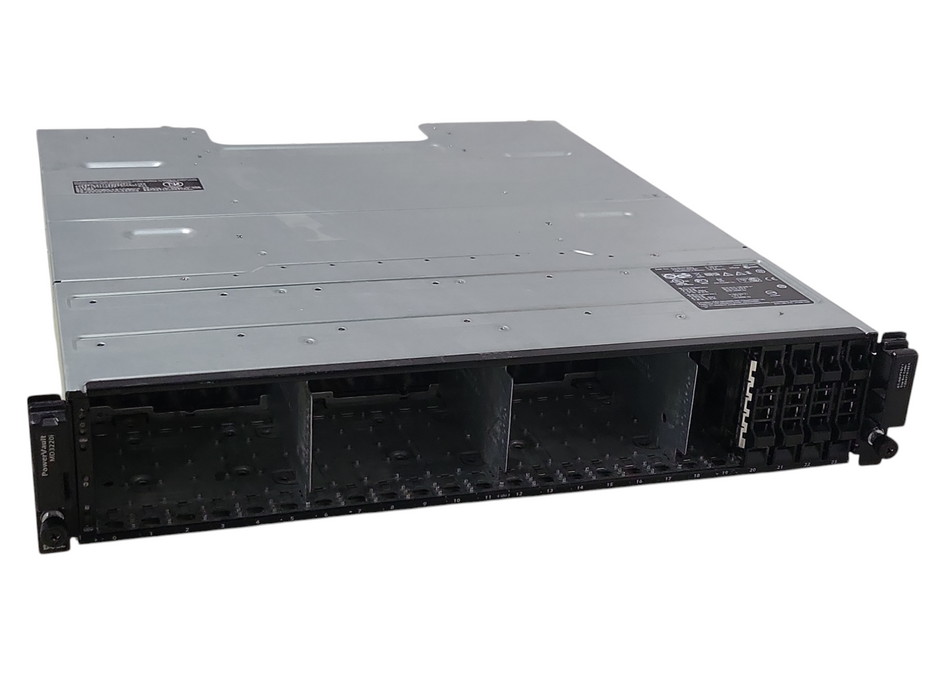 Dell MD3220i 24X2.5 HDD Bay Enclosure Array w/ 2x PSU, 2x MD32 Series control _