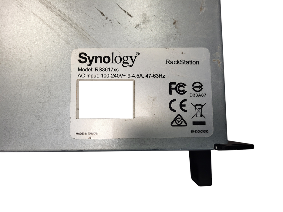 Synology RackStation RS3617xs 12-Bay NAS Server Kit No HDD $