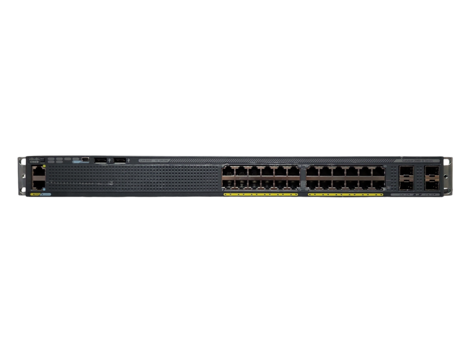 Cisco WS-C2960X-24TS-L 24-Port Gigabit 4xSFP Switch