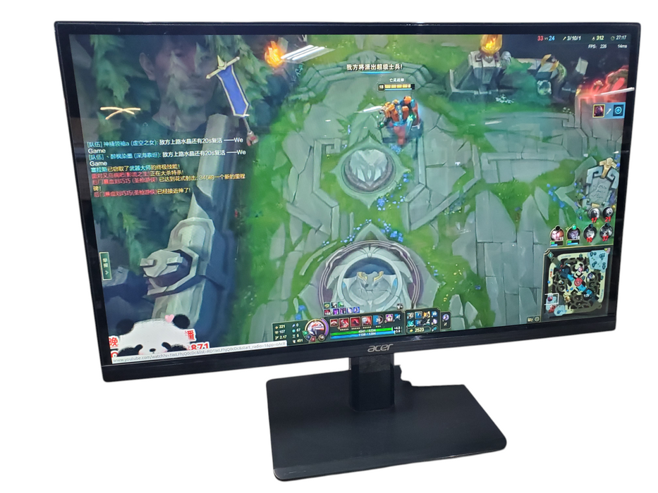 Acer H236HL 23-inch 1920x1080 VGA DVI HDMI LED Monitor
