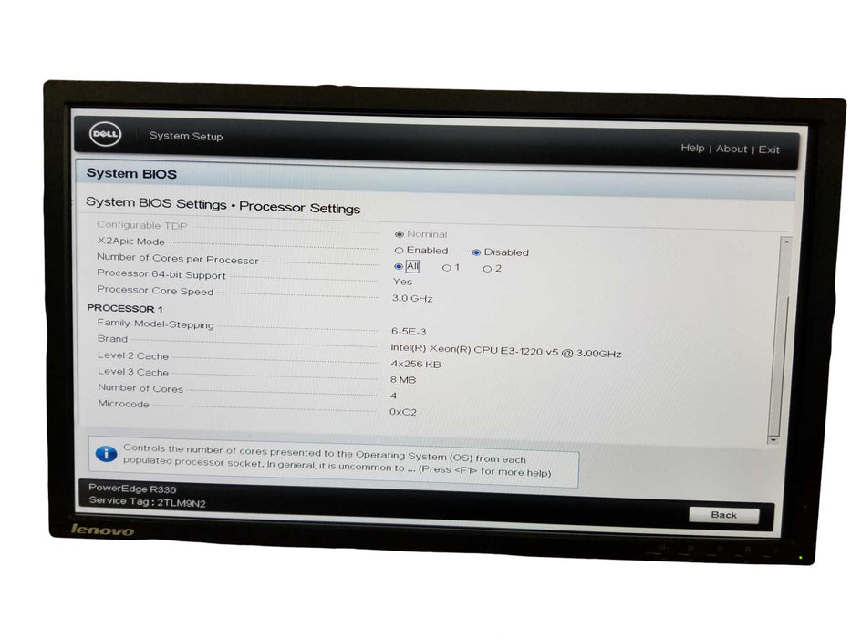 Dell PowerEdge R330 Xeon E3-1220v5 16GB DDR4 PERC H330 2x 350W PSUs