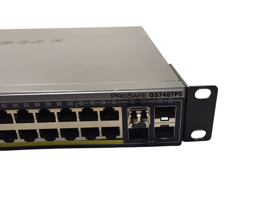Netgear ProSafe GS748TPS 48-Port Gigabit Stackable Smart Switch w/ 48x PoE $