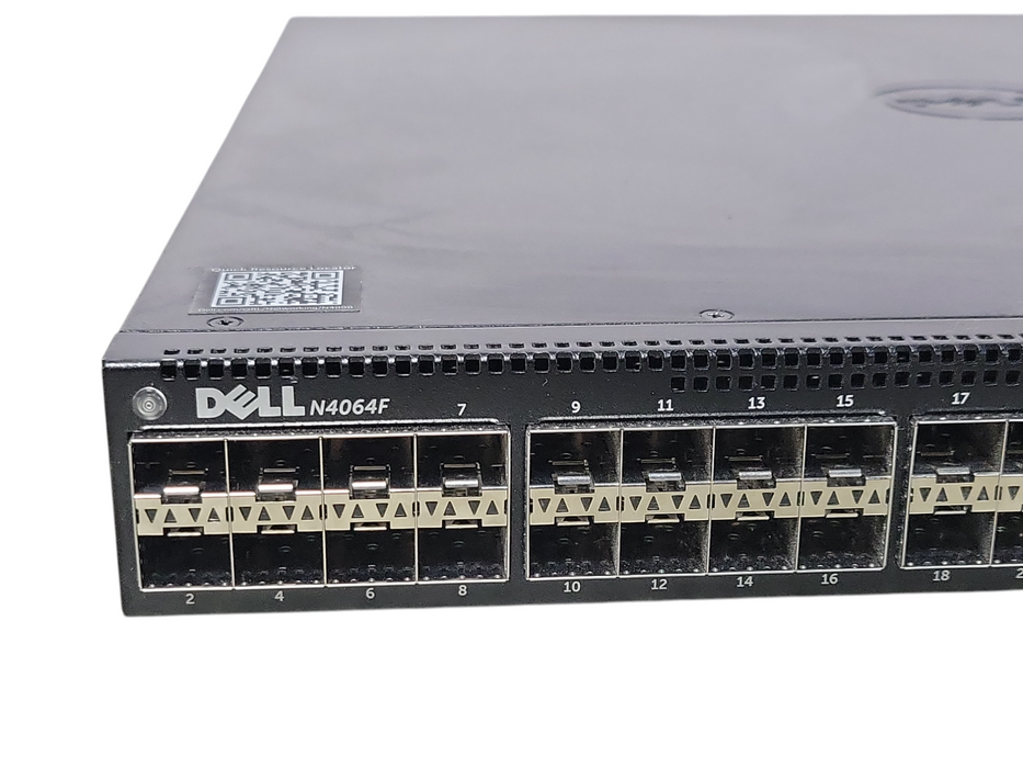 Dell PowerConnect N4064F 48x 10GB SFP+ 2x 40GB QSFP+ Switch, 2x PSU _