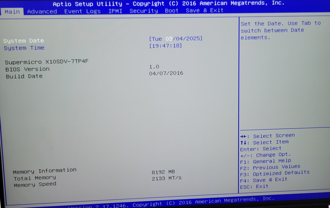 Supermicro X10SDV-7TP4F 1U, Xeon D-1537 1.7GHz, 8GB, SAS2116-IT, 2x PSU _