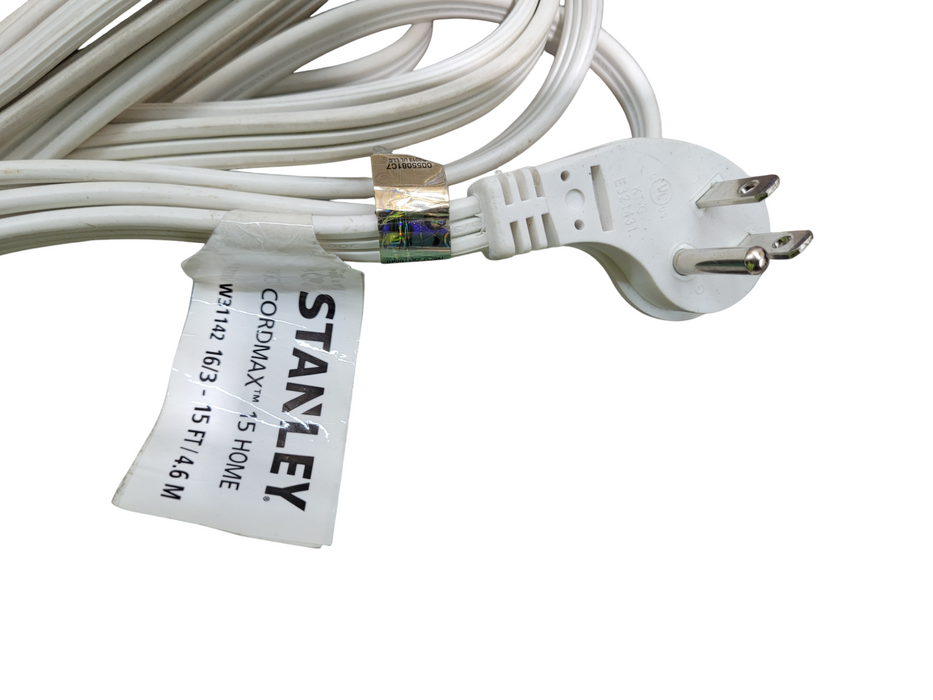 Stanley Cordmax 15 FT/ 4.6 M 3-Outlets