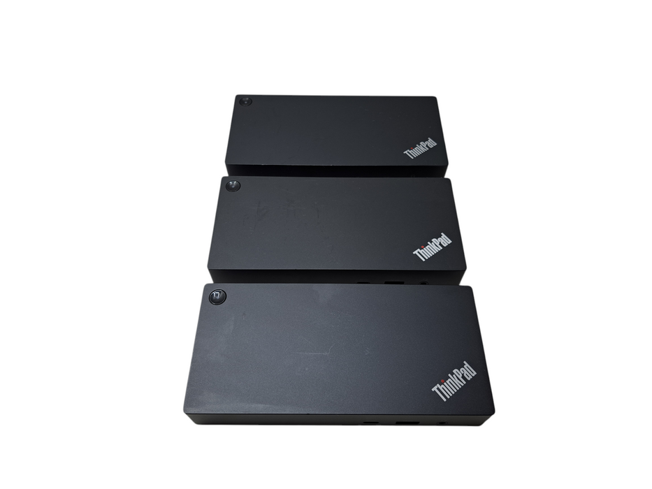 Lot of 3x Lenovo Universal USB-C Dock LDA-KP 40AY )