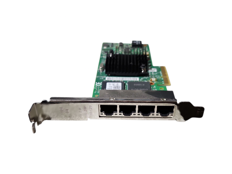 Dell Intel I350-T4 Quad-Port Gigabit PCIe Ethernet Adapter NIC, 0NWK2