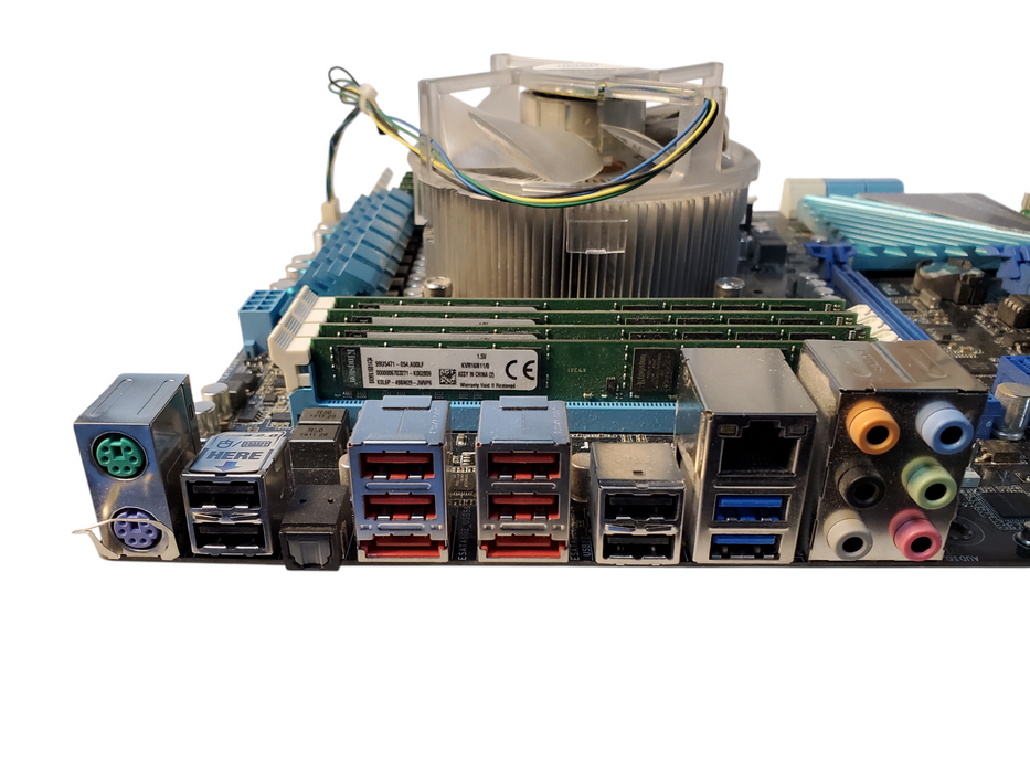 ASUS MOTHERBOARD P9X79 LE I7-4820K 3.70GHZ 64 RAM NO GPU