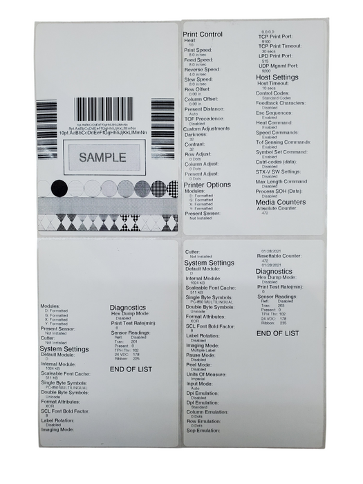 Honeywell I-4212e Data Max O'Neil I-Class Mark II Industrial Printer