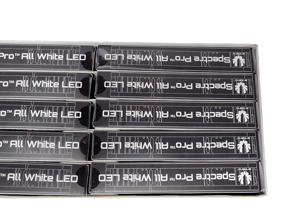 Lot of 10x New Spectra Pro all white LED 140mm BFF-WPRO-14025 Series Q_