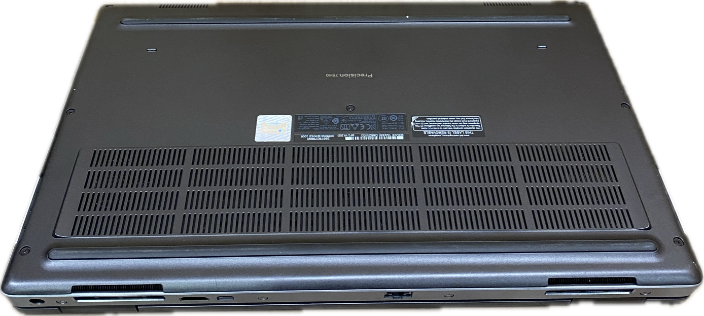 Dell Precision 7540 TOUCH i7-9850H QUADRO T1000 4GB GPU 16GB RAM 256GB SSD  Lap200