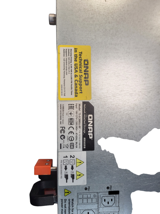 QNAP TS-EC880U-RP 8-Bay Rackmount NAS w/ 1x 4TB HDD $