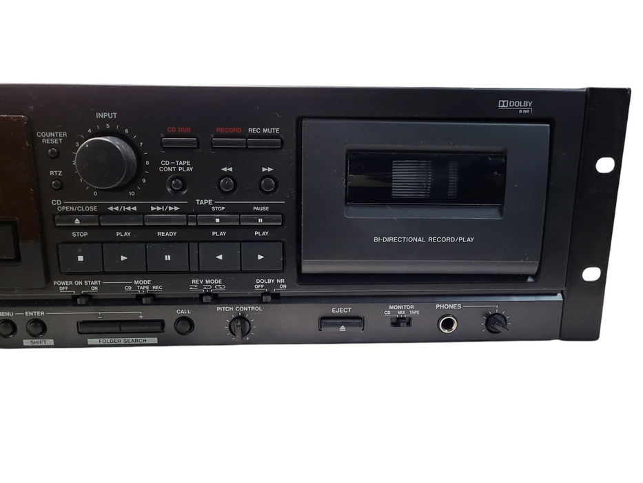 TASCAM CD-A750 Professional CD Player & Cassette Recorder Unit $