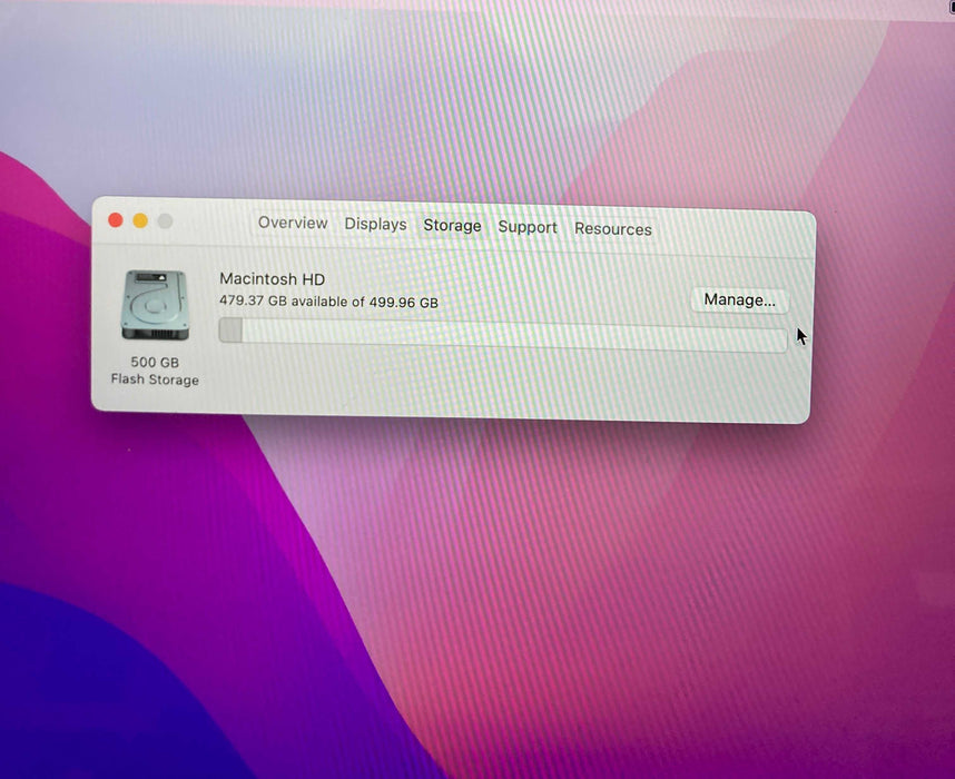 Apple MacBook Pro 13" 2017 i7-7567U 16GB 512SSD No Power Adapter READ