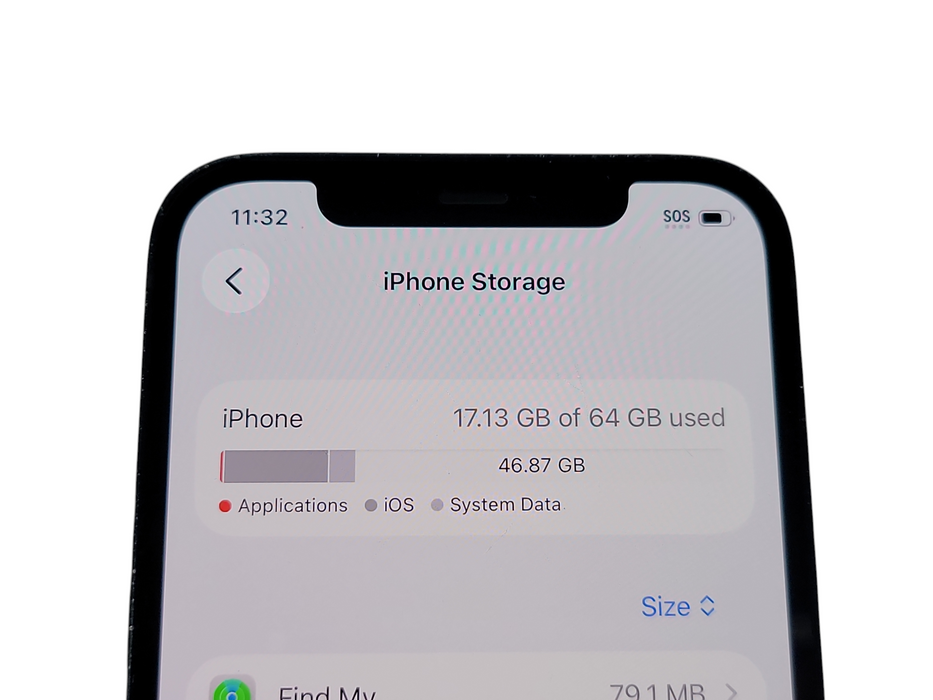 Apple iPhone 12 - 64GB - Black [A2402]