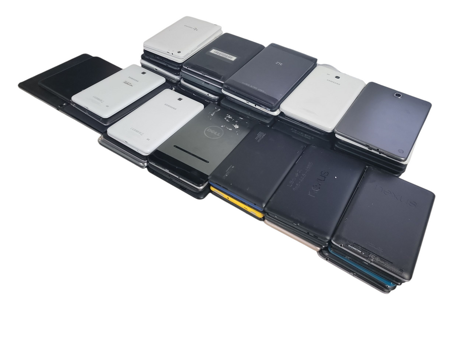 Lot of 80x Android Tablets [Samsung/ZTE/Dell | AS-IS] (
