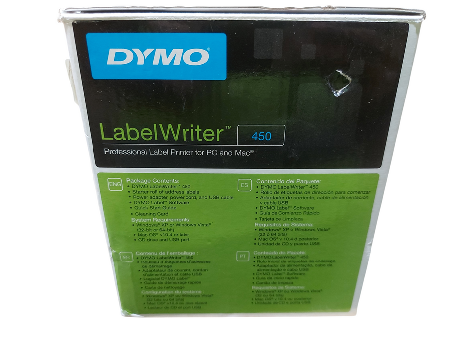 Dymo LabelWriter 450 Turbo Direct Thermal Label Printer