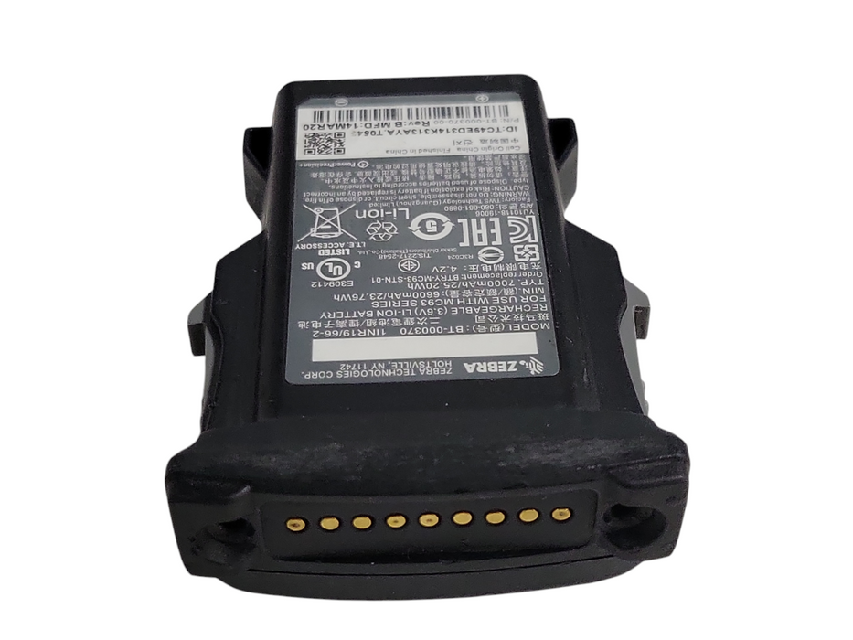 Zebra BT-000370 Battery For ZEBRA MC93 MC9300 Barcode Scanner Q_